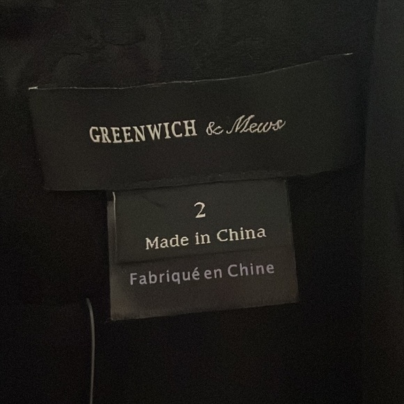 Greenwich & Mews Anthropologie Black Jumpsuit— cocktail attire. New with tags - Picture 7 of 7